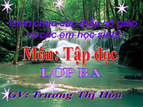 Tuần 5. Người lính dũng cảm