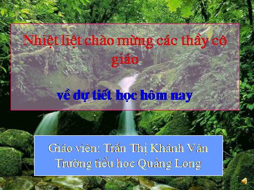 Tuần 12. Cảnh đẹp non sông