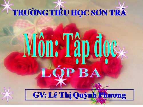 Tuần 3. Quạt cho bà ngủ