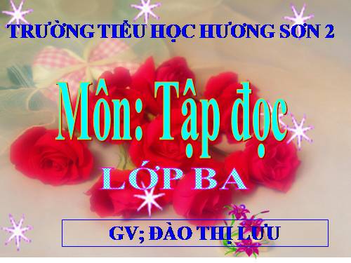 Tuần 3. Quạt cho bà ngủ