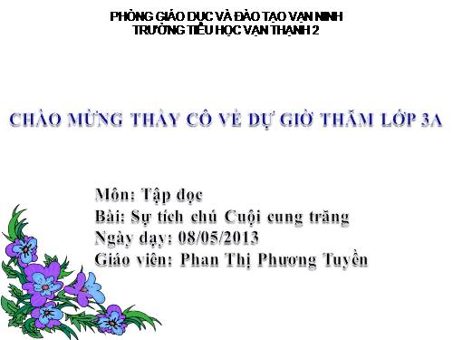 Tuần 34. Sự tích chú Cuội cung trăng