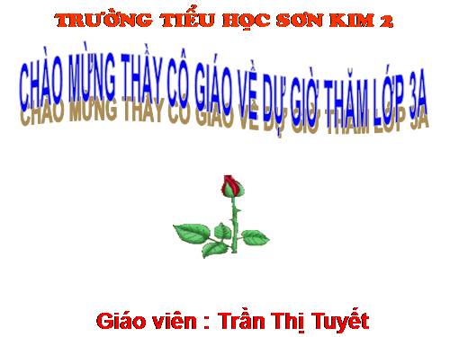 Tuần 31. Bài hát trồng cây