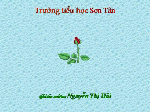 Tuần 31. Bài hát trồng cây