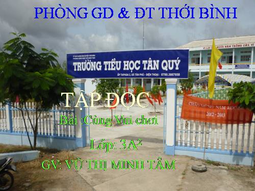 Tuần 28. Cùng vui chơi