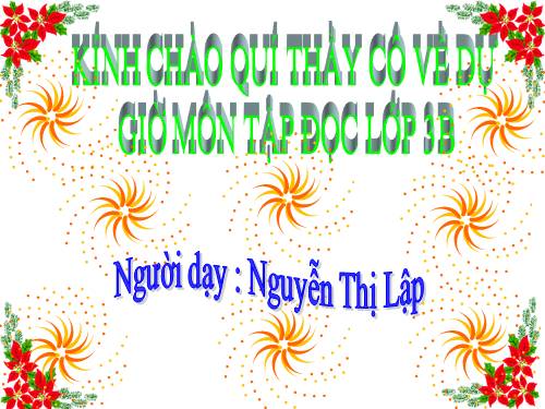 Tuần 22. Nhà bác học và bà cụ