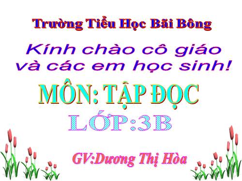 Tuần 8. Tiếng ru