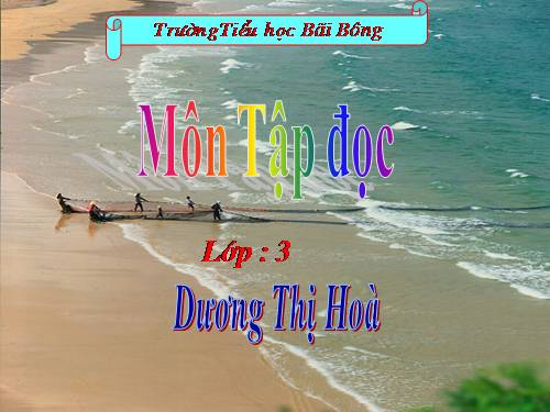 Tuần 15. Hũ bạc của người cha