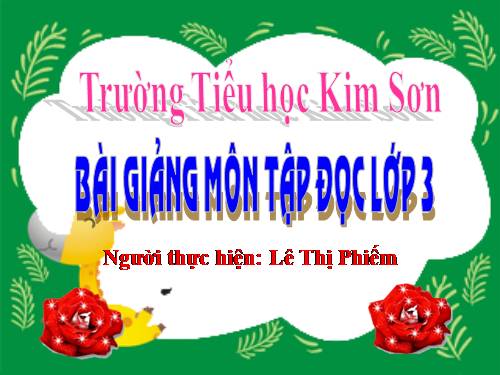 Tuần 21. Bàn tay cô giáo