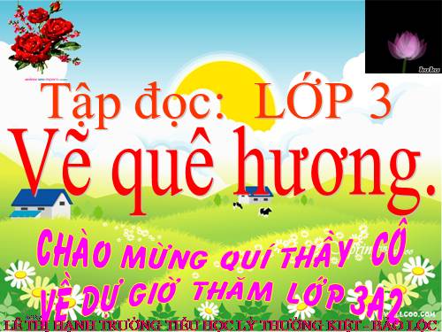 Tuần 11. Vẽ quê hương