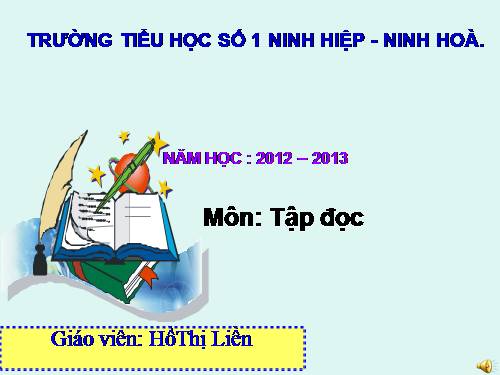 Tuần 10. Thư gửi bà