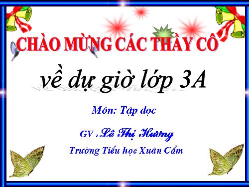 Tuần 8. Tiếng ru