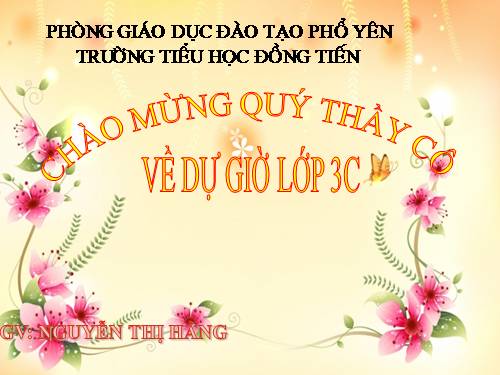 Tuần 10. Giọng quê hương