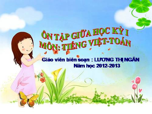 Tuần 9. Ôn tập Giữa Học kì I