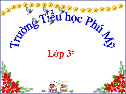 Tuần 8. Các em nhỏ và cụ già