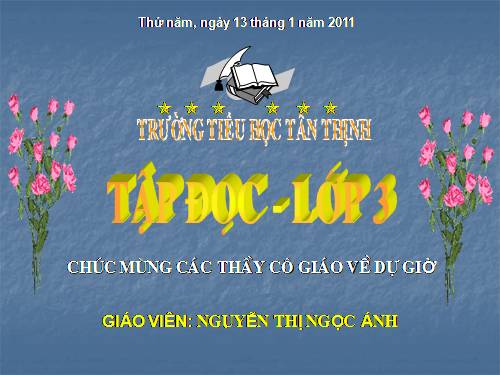 Tuần 21. Bàn tay cô giáo