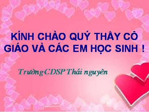 Tuần 33. Mặt trời xanh của tôi