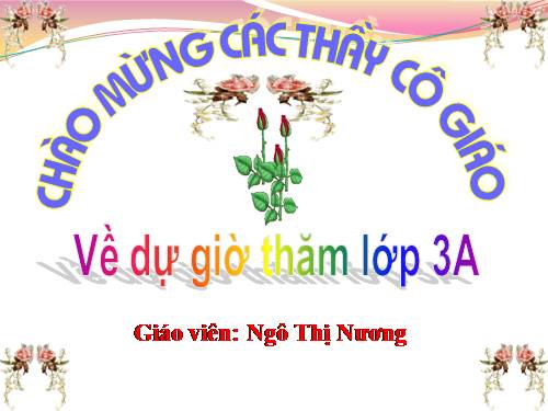 Tuần 8. Tiếng ru