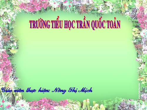 Tuần 8. Tiếng ru