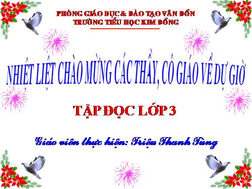 Tuần 31. Bài hát trồng cây