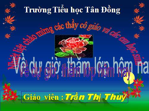 Tuần 28. Cùng vui chơi