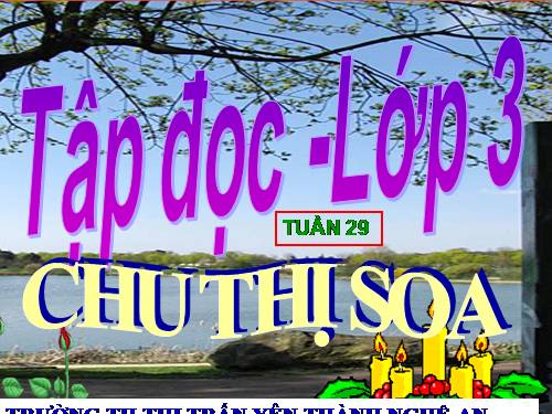 Tuần 29. Buổi học thể dục