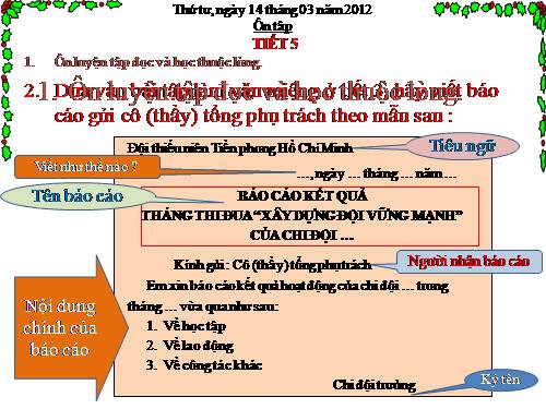 Tuần 27. Ôn tập Giữa Học kì II