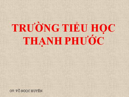 Tuần 25. Hội vật