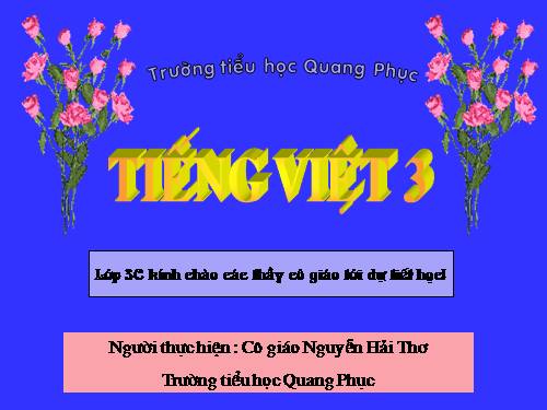 Tuần 22. Cái cầu