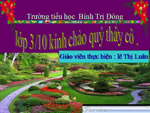 Tuần 8. Tiếng ru