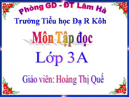 Tuần 17. Anh Đom Đóm