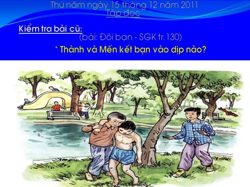 Tuần 16. Về quê ngoại