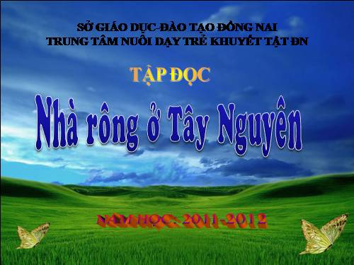 Tuần 15. Nhà rông ở Tây Nguyên