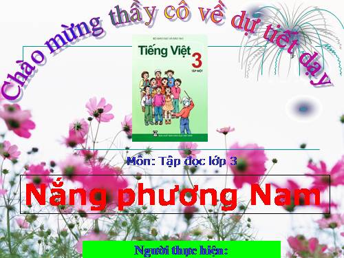 Tuần 12. Nắng phương Nam