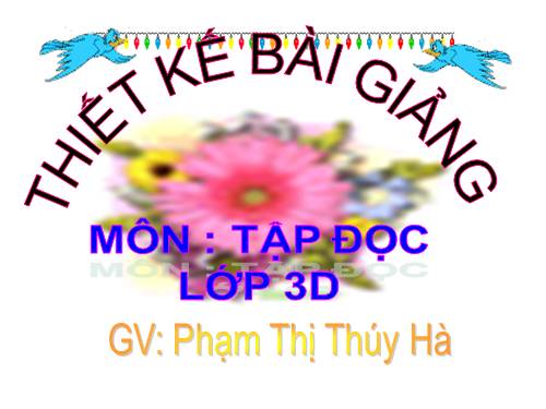 Tuần 10. Thư gửi bà