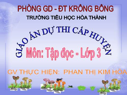 Tuần 12. Cảnh đẹp non sông