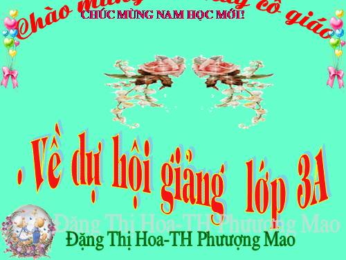 Tuần 2. Cô giáo tí hon