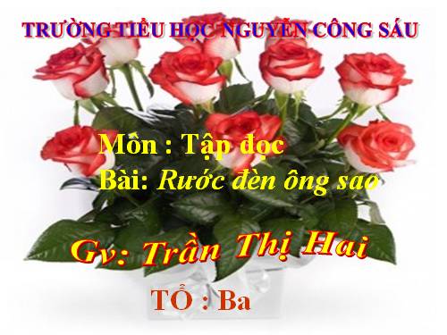 Tuần 28. Cùng vui chơi