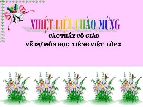 Tuần 30. Một mái nhà chung