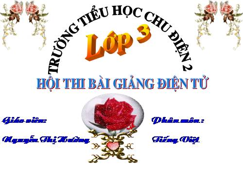 Tuần 9. Ôn tập Giữa Học kì I