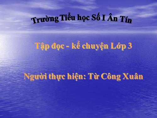 Tuần 31. Bác sĩ Y-éc-xanh