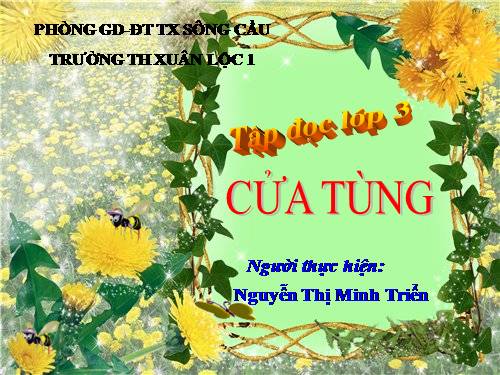 Tuần 13. Cửa Tùng