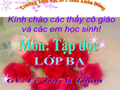 Tuần 3. Quạt cho bà ngủ