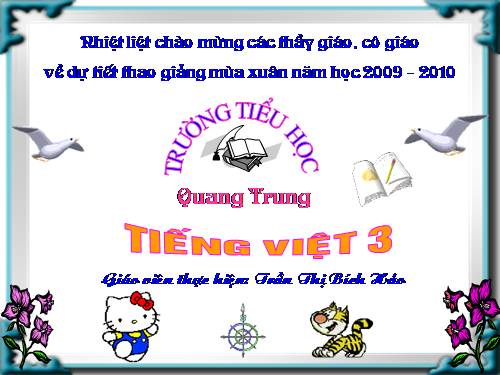 Tuần 29. Buổi học thể dục