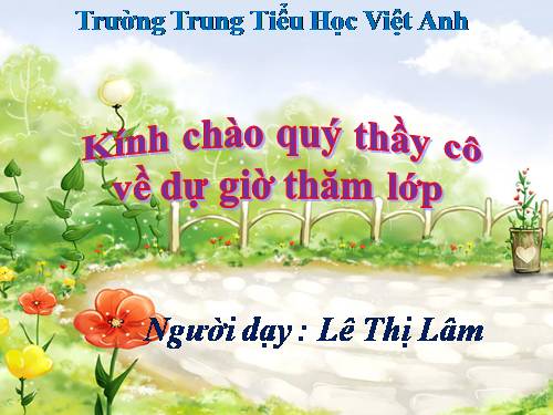 Tuần 22. Cái cầu