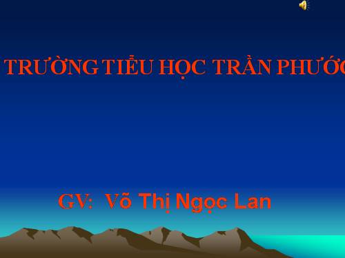 Tuần 16. Về quê ngoại