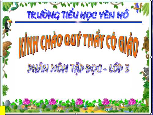 Tuần 12. Cảnh đẹp non sông