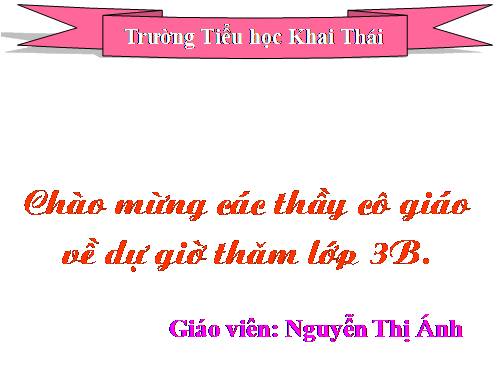 Tuần 16. Về quê ngoại