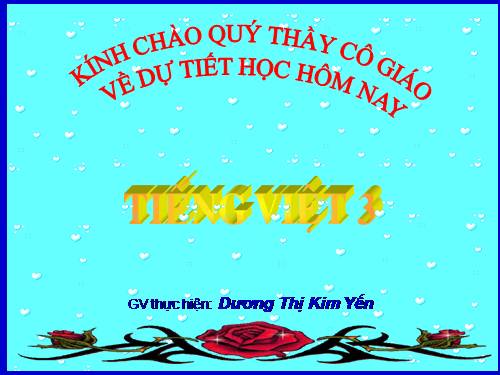 Tuần 21. Bàn tay cô giáo