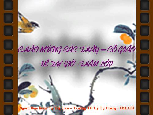 Tuần 31. Bài hát trồng cây