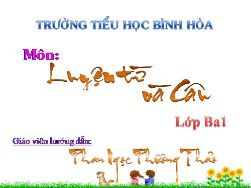 Tuần 7. Bận